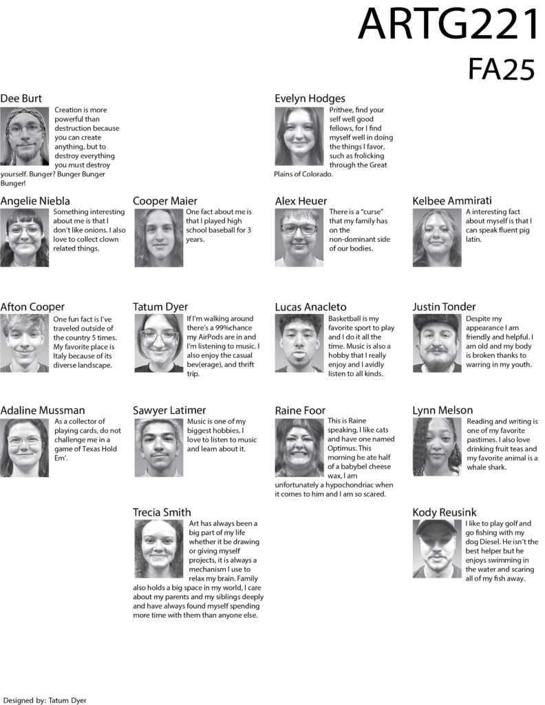 first edition of the roster project